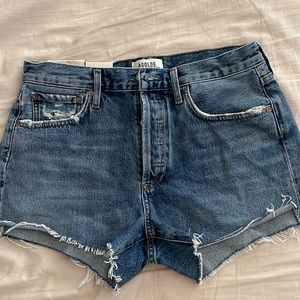 NWT Agolde Parker Vintage Cut Off Short